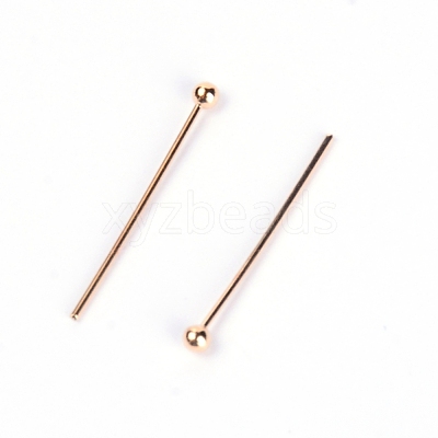 Brass Ball Head Pins KK-WH0043-03B-01-1