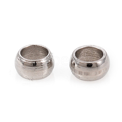 Non-Tarnish 201 Stainless Steel Spacer Beads STAS-L244-24C-P-1
