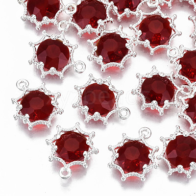 Faceted Glass Pendants GLAA-S191-002-S-NR-1