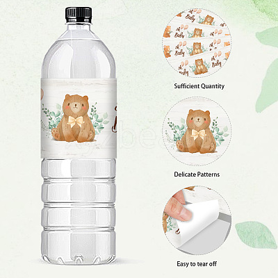Bottle Label Adhesive Stickers DIY-WH0520-018-1