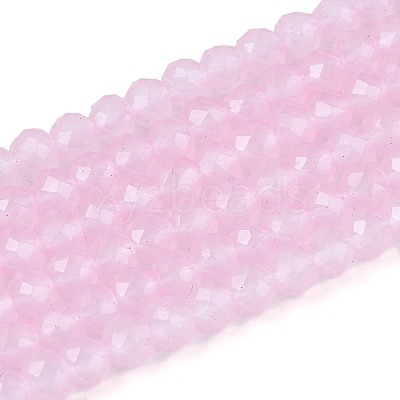 Imitation Jade Glass Beads Strands GLAA-T028-3mm-11E-1