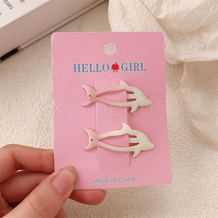 Alloy Snap Hair Clips PW-WG21B52-04-1