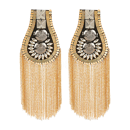 SUPERFINDINGS Detachable Iron Tassel Epaulettes FIND-FH0005-47G-1