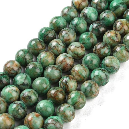 Natural Turquoise Dyed Beads Strands TURQ-U001-02E-1