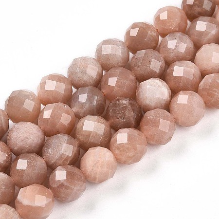 Natural Sunstone Beads Strands G-S345-10mm-23-1