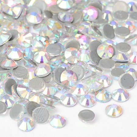 Glass Hotfix Rhinestone X-RGLA-A019-SS10-101-1
