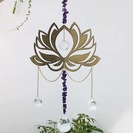 Lotus Flower Pendant Decorations PW23041142185-1