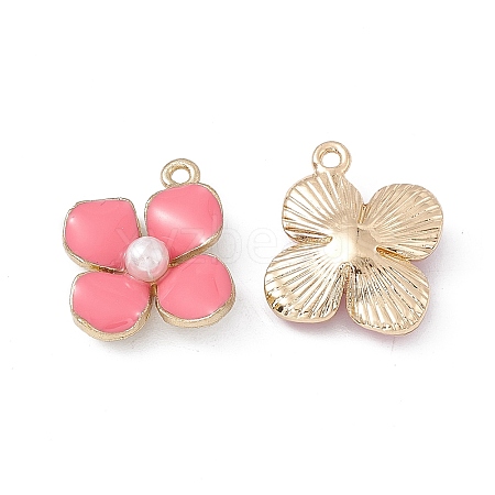 Alloy Enamel Charms ENAM-A141-01G-04-1