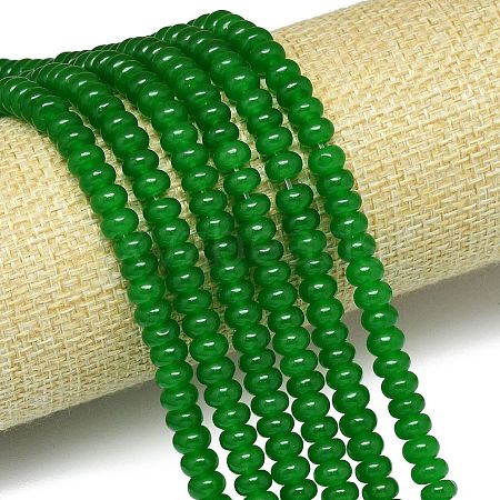 Natural Malaysia Jade Beads Strands G-B165-G01-4x6mm-06-1