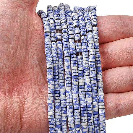 Dyed Synthetic Turquoise Beads Strands G-Z089-A04-E-1
