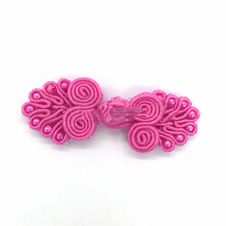 Handmade Chinese Frogs Knots Buttons Sets BUTT-WH0014-29U-1
