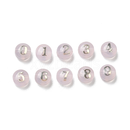 10Pcs Transparency Glass Beads GLAA-Q001-02A-1