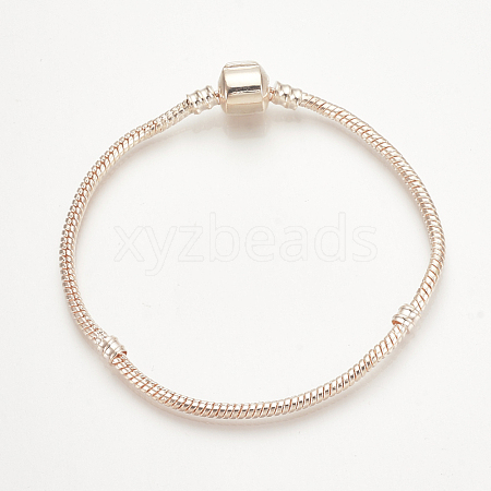 Brass European Style Bracelet Making X-PPJ-Q001-01E-1