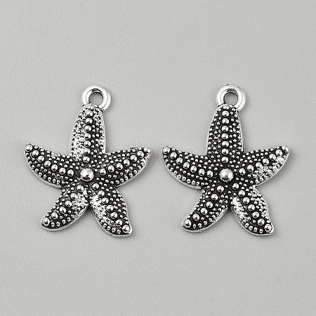 Tibetan Style Alloy Pendants FIND-WH0173-156B-AS-1