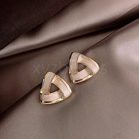 Alloy Enamel Earrings for Women FS-WG85681-97-1