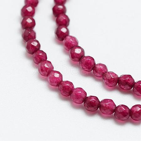 Natural Agate Bead Strands G-R344-2mm-06-1