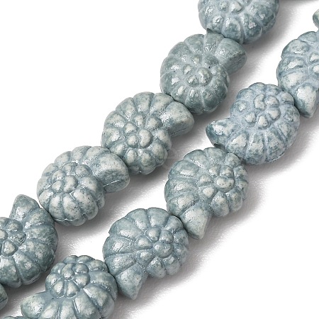Vintage Handmade Porcelain Beads Strands PR-CBAA37B-05A-04-1