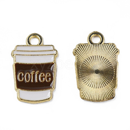 Alloy Enamel Pendants ENAM-N059-15-1