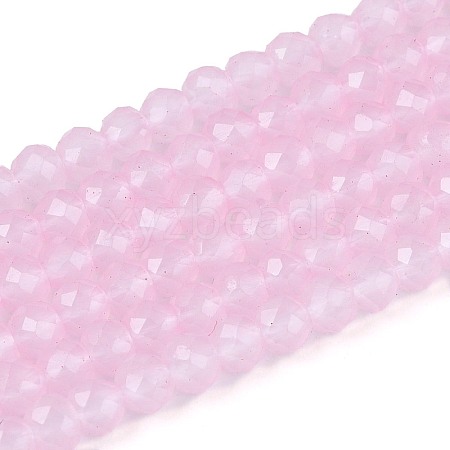 Imitation Jade Glass Beads Strands GLAA-T028-3mm-11E-1