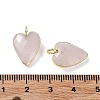 Natural Rose Quartz Pendants G-G012-11G-02-4