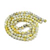Drawbench & Baking Paint Glass Beads Strands GLAA-S176-03-3