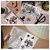 Retro Stainless Steel Metal Cutting Dies Stencils DIY-WH0242-289-4