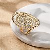 Alloy Adjustable Rings for Women RJEW-B108-06KCG-03-2