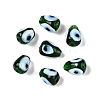 Handmade Evil Eye Lampwork Beads LAMP-T021-16A-1