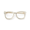 Alloy Eyeglasses Frame Brooch Pin JEWB-M027-03LG-1