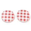 Schima Wood Double-faced Printed Pendants WD-CBAAE3D-01-2