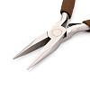 55# Steel Needle Nose Pliers with Non-Slip Comfort Grip Handles TOOL-N008-13-2