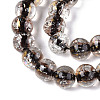 Crackle Transparent Glass Beads Strands X1-GLAA-N030-8mm-01B-3