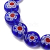 Handmade Millefiori Lampwork Beads Strands LAMP-G164-04G-3