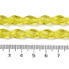 Transparent Imitation Jade Glass Beads Strands GLAA-N005-T8mm-D26-4