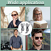 2Pcs 2 Styles Cowhide Neck Strap for Eyeglasses AJEW-CL0004-76B-7