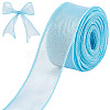 Polyester Ribbon DIY-WH0325-44F-1