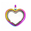 Alloy Magnetic Locket Pendants STAS-TAC0005-06-1