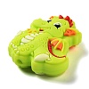 Dinosaur Food Grade Silicone Focal Beads SIL-Z014-06A-2
