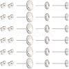 Unicraftale 150Pcs 3 Style 304 Stainless Steel Stud Earring Findings DIY-UN0003-16-1