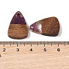 Resin & Wood Pendants WOOD-S061-02I-3