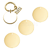 WADORN 50Pcs Brass Stamping Blank Tag Pendants KK-WR0001-21-5