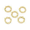 Brass Linking Rings KK-U042-01G-01-1