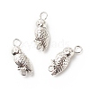 Tibetan Style Alloy Connector Charms PALLOY-JF01704-1