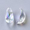 Transparent Glass Charms GLAA-S054-004C-01-2