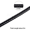 Braided Leather Cord WL-F009-B02-8mm-4