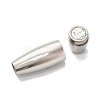 304 Stainless Steel Magnetic Clasps STAS-K296-02B-P-2