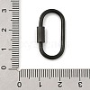 Ion Plating(IP) 304 Stainless Steel Screw Carabiner Lock Charms STAS-H107-04D-B-3