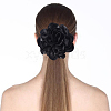 Polyester Flower Brooches JEWB-WH0021-54A-5
