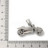 316L Surgical Stainless Steel Pendants STAS-H194-05AS-02-3