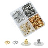 340Pcs 4 Style 304 Stainless Steel Friction Ear Nuts & Bullet Clutch Earring Backs Sets STAS-YW0001-82-1